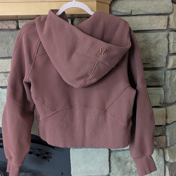 Lululemon Zip Cropped Scuba Hoodie Sweatshirt. - Picture 2 of 5